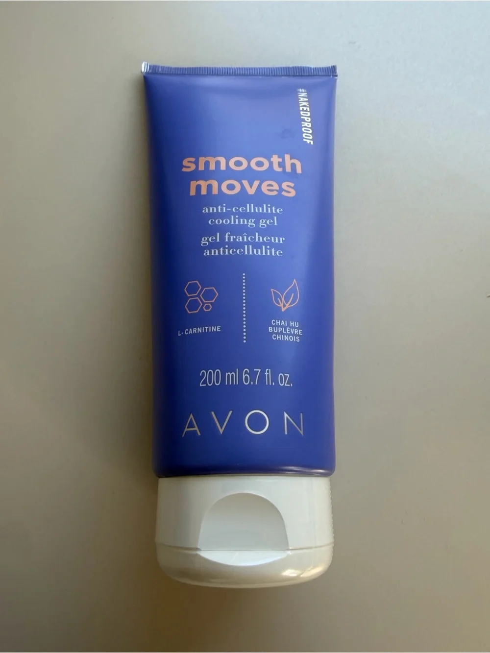 Avon Smooth Moves Anti-Cellulite Cooling Gel Naked Proof